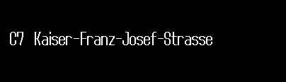 C7   Kaiser-Franz-Josef-Strasse